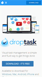 Mobile Screenshot of droptask.com